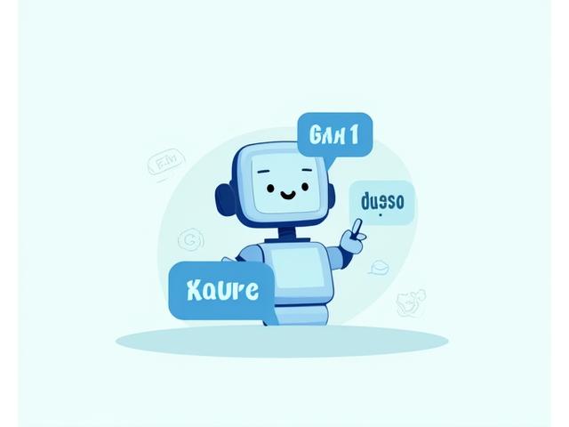 Symbole d'un centre d'appels ou d'un service client assisté par un chatbot IA