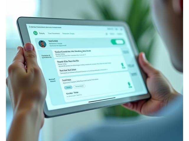 Interface d'assistant IA médical, affichant des informations de santé claires et un suivi de rendez-vous intuitif.