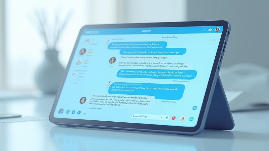 Interface de chatbot IA intelligente de Luminaire Conseil montrant une conversation complexe résolue.